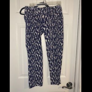 Lily Pulitzer cropped pants size 2
